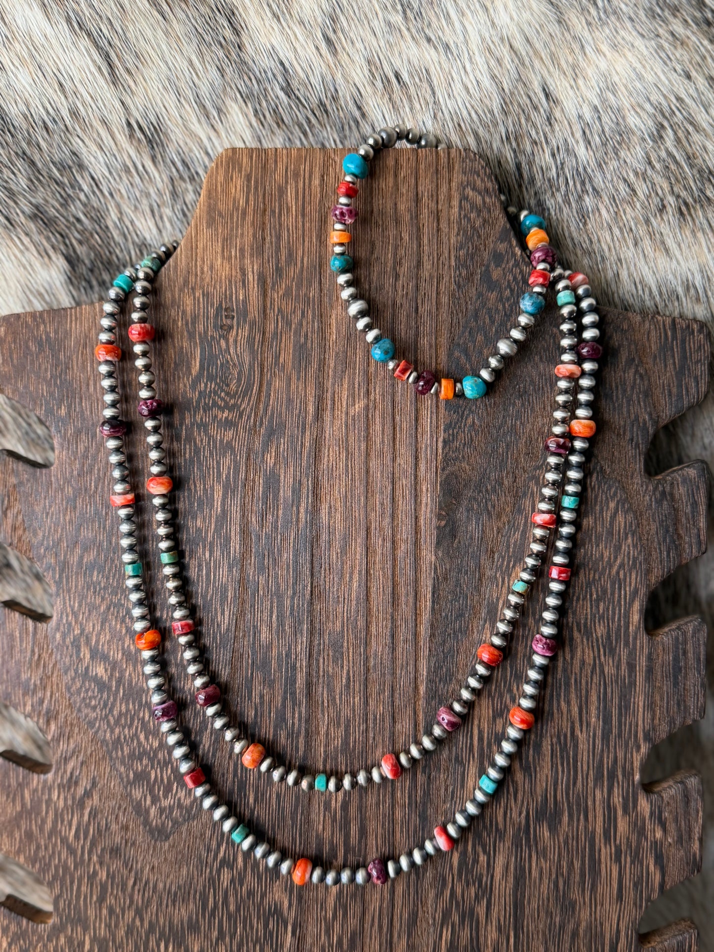 "Confetti" 4/5mm Sterling Silver Pearls
