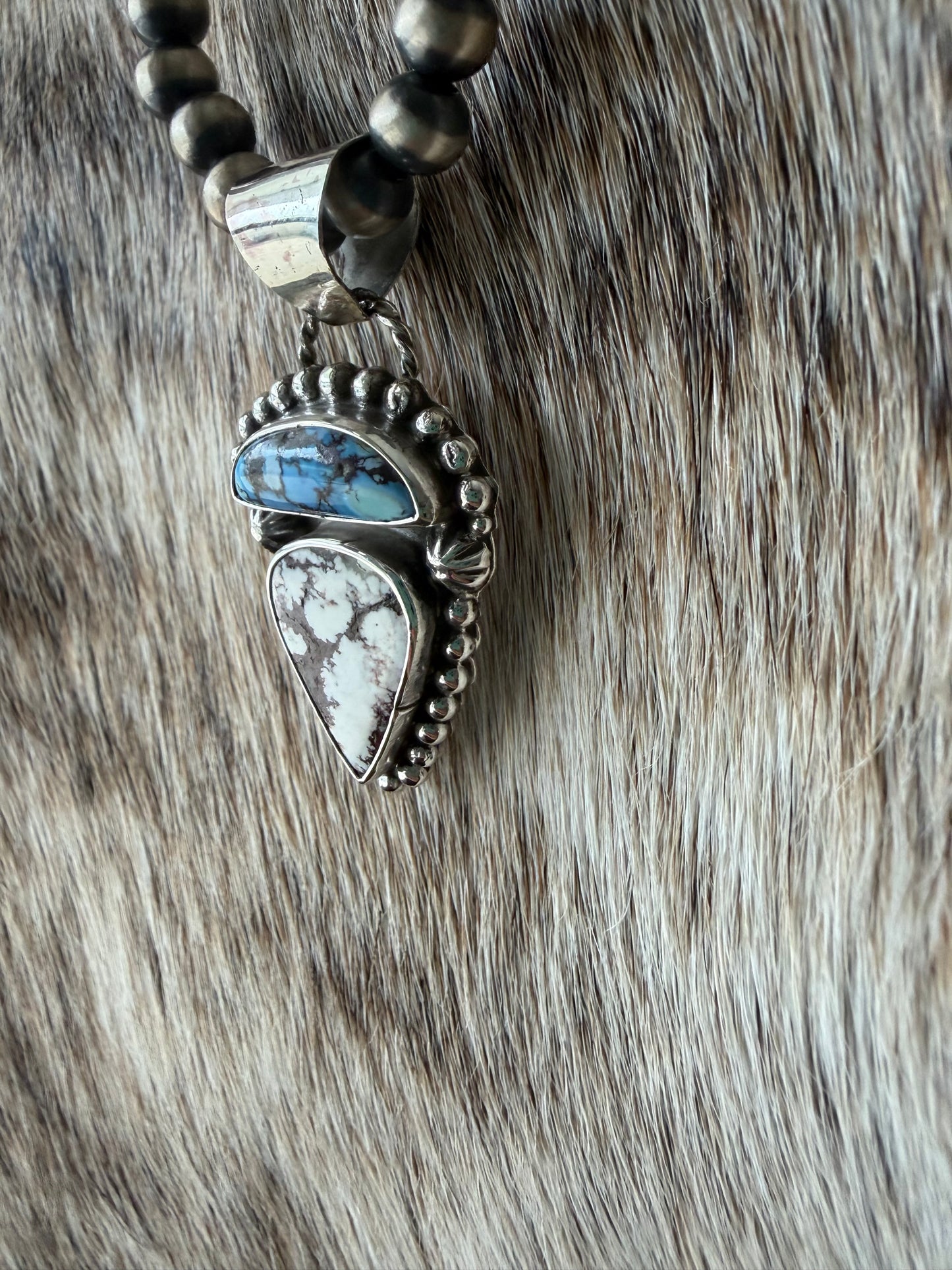 Wild Horse and Golden Hills Pendant