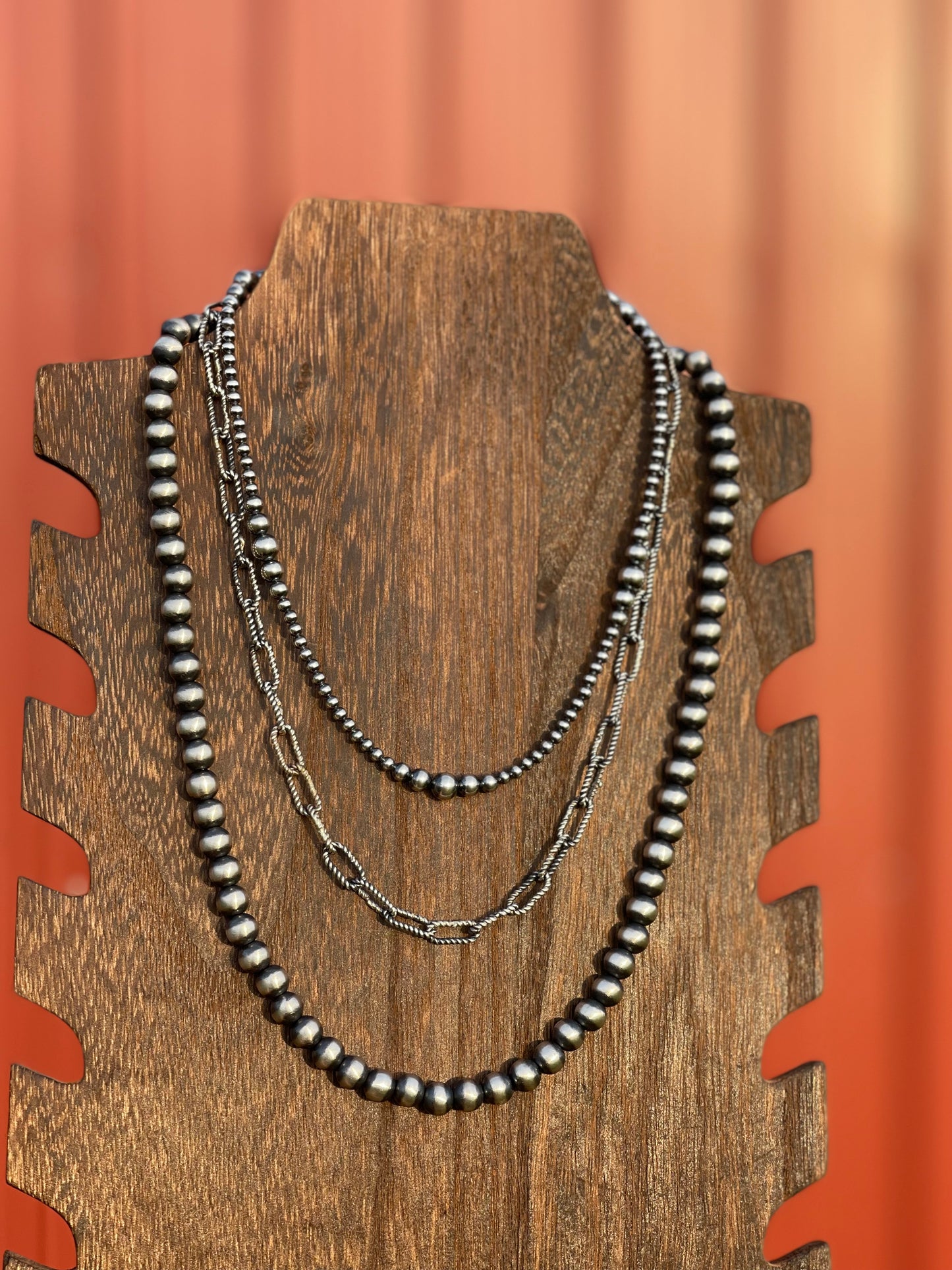 Sterling Silver Paperclip Chains - Lenora Garcia