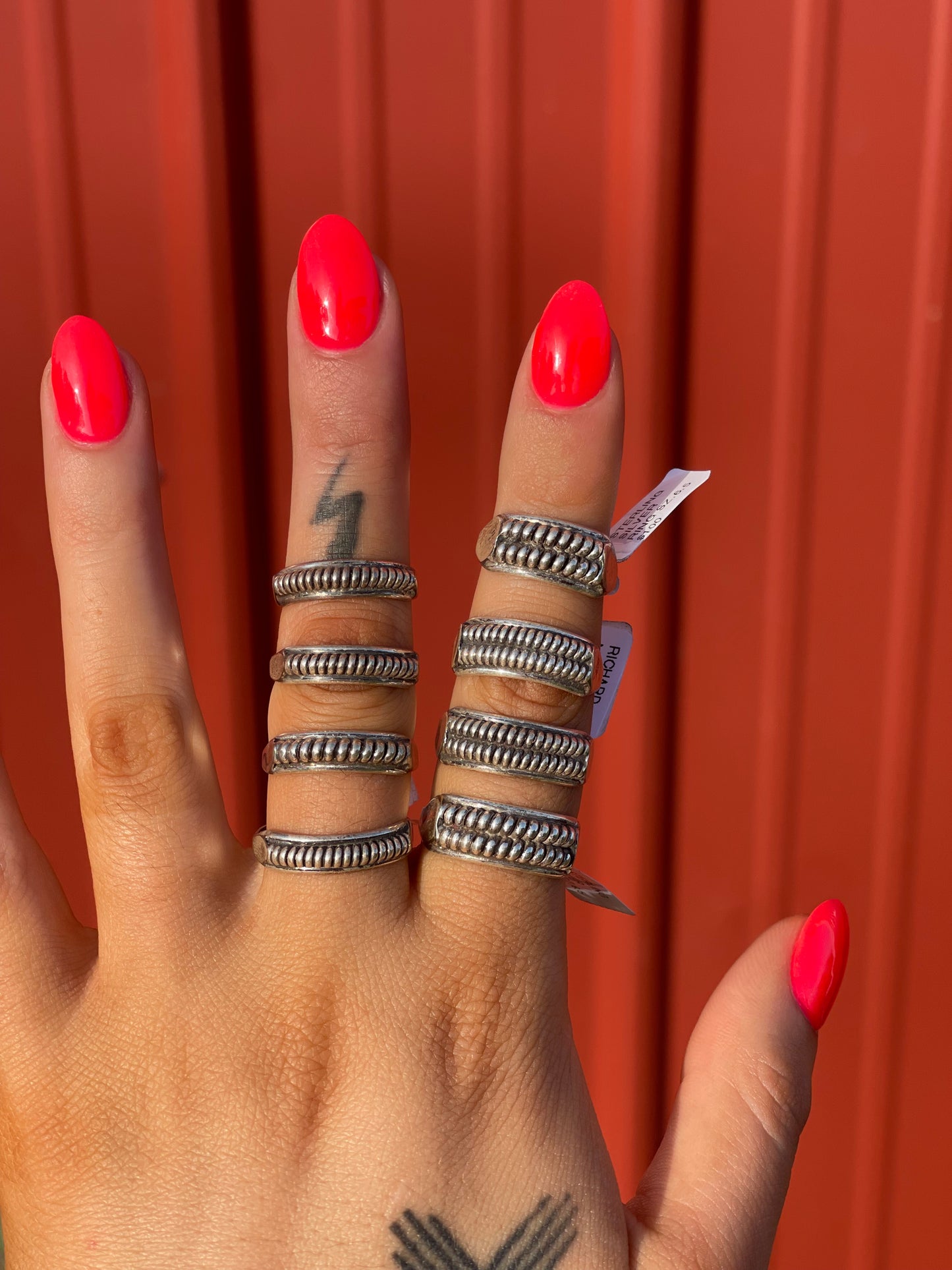 Navajo Bubble Ring (Thin Band)