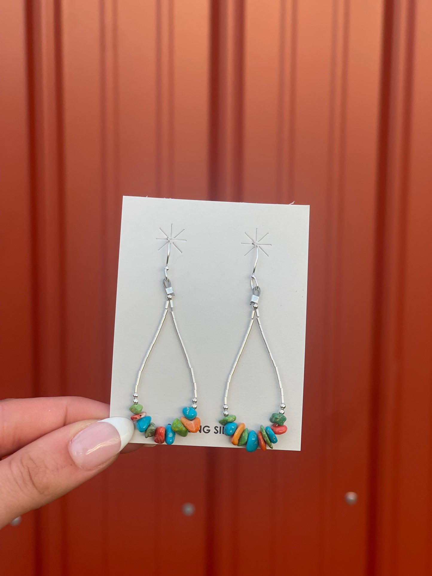 Beaded Dangle Earrings