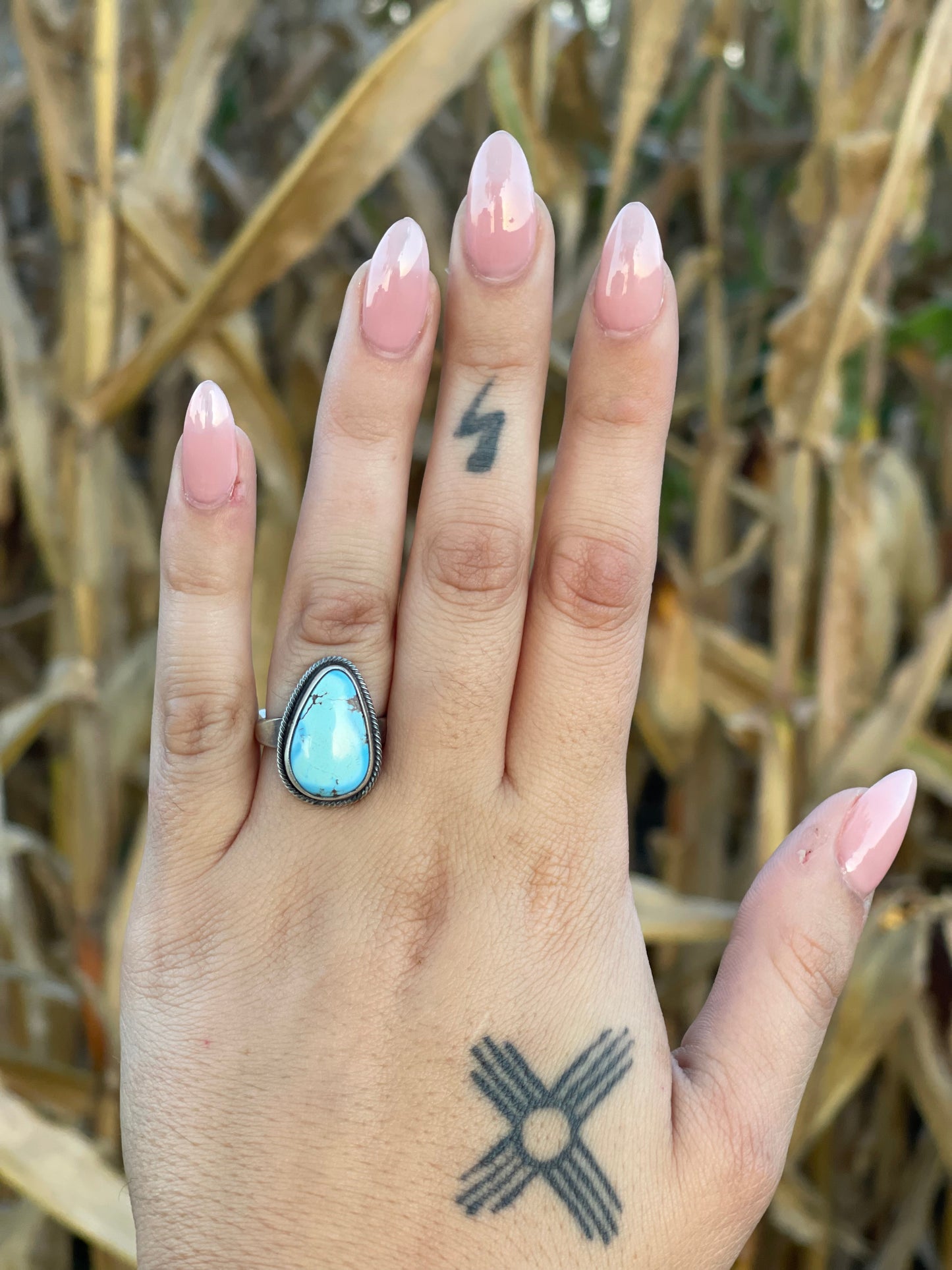 Navajo Golden Hills Ring
