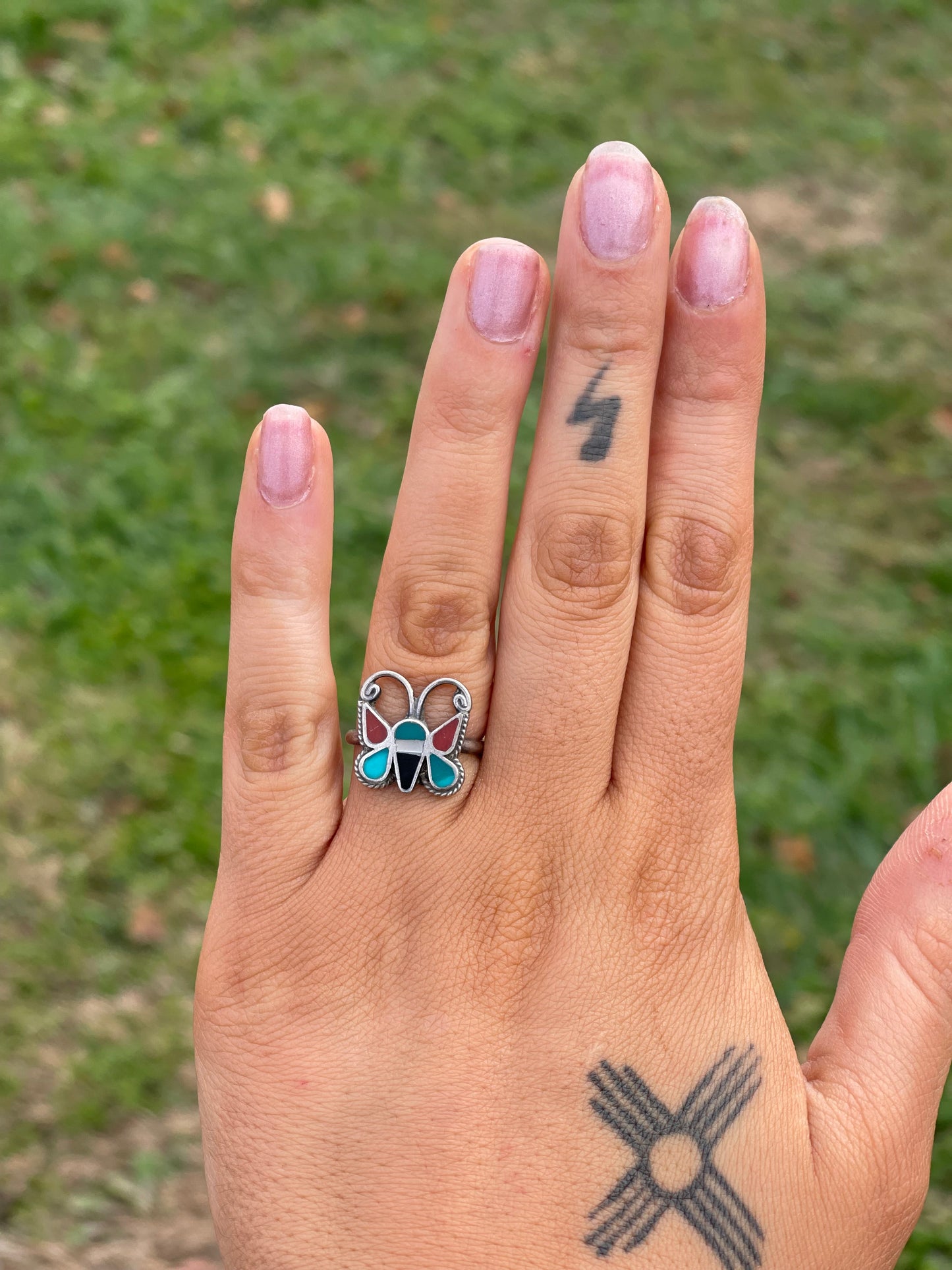 Zuni Multistone Butterfly