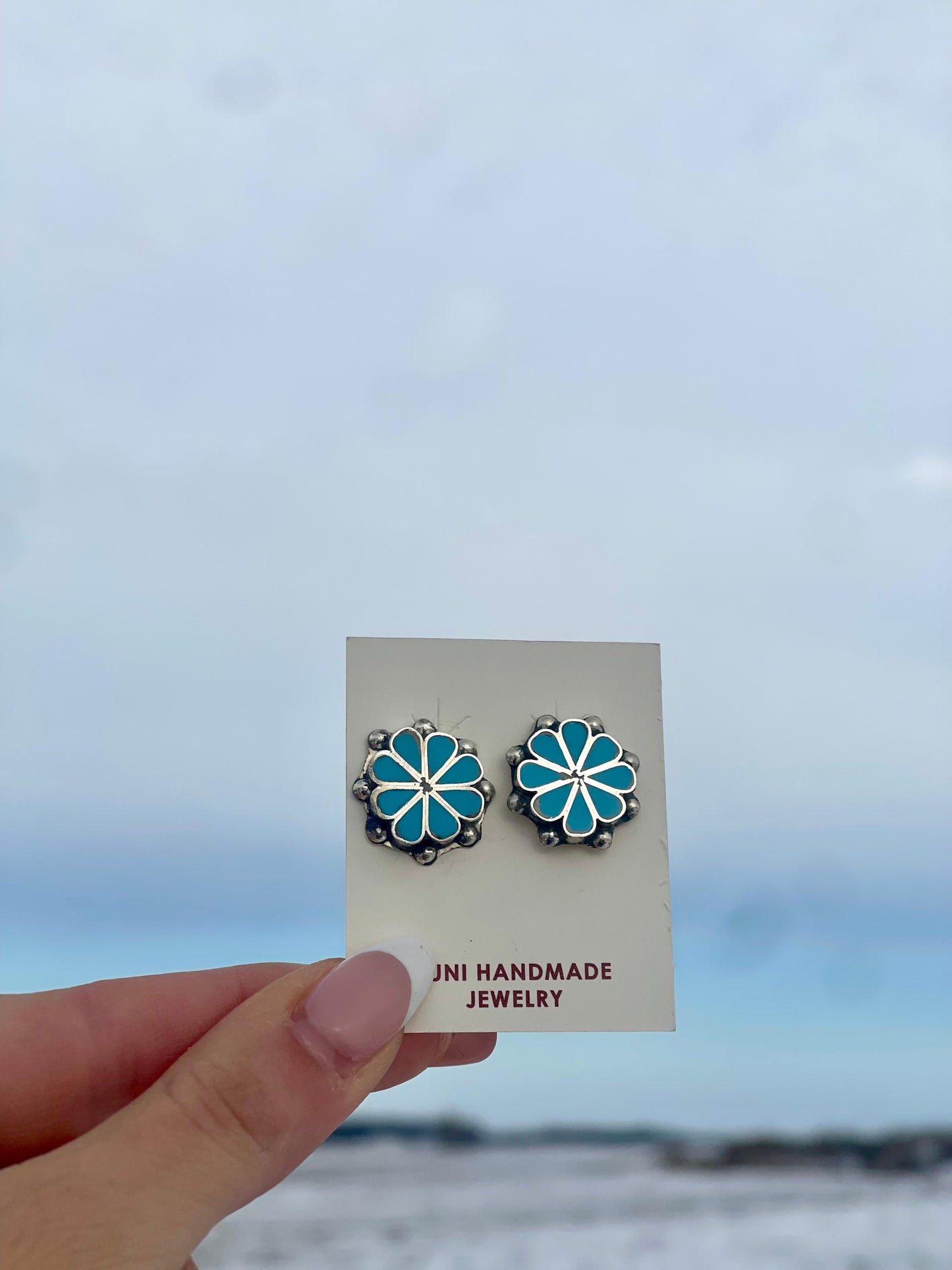 Zuni Inlay Kingman Clusters