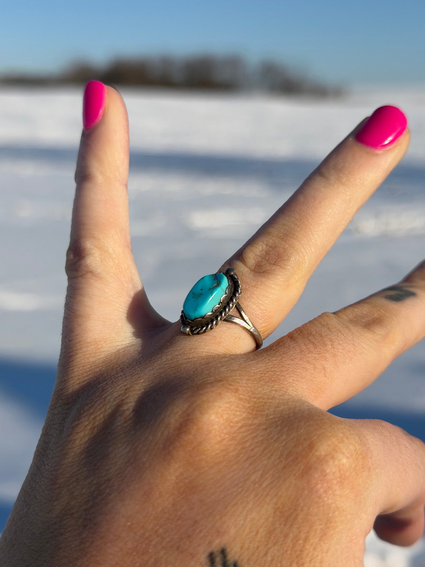 Vintage Turquoise Ring