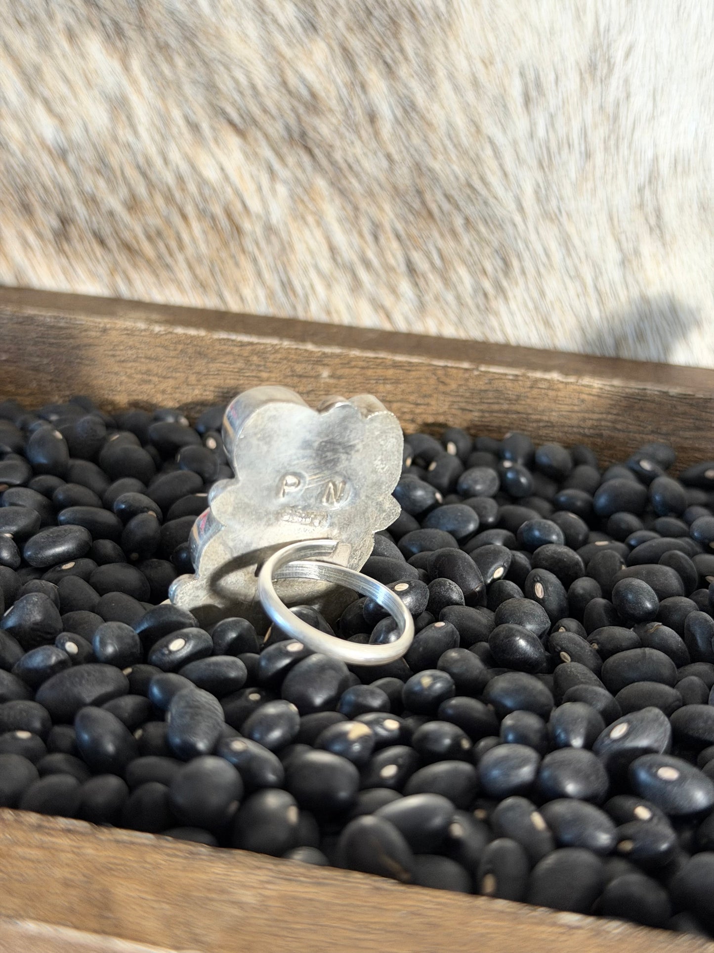 Navajo Palomino 6 Stone Cluster Ring