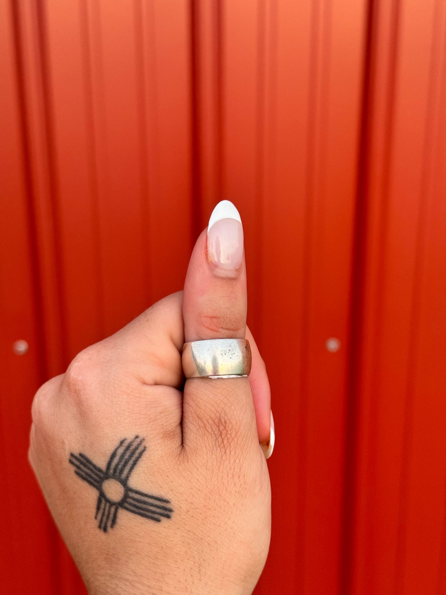 Solid Silver Band