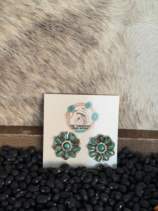 Navajo Made Turquoise Clusters