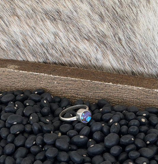 Purple Mojave Dainty Ring