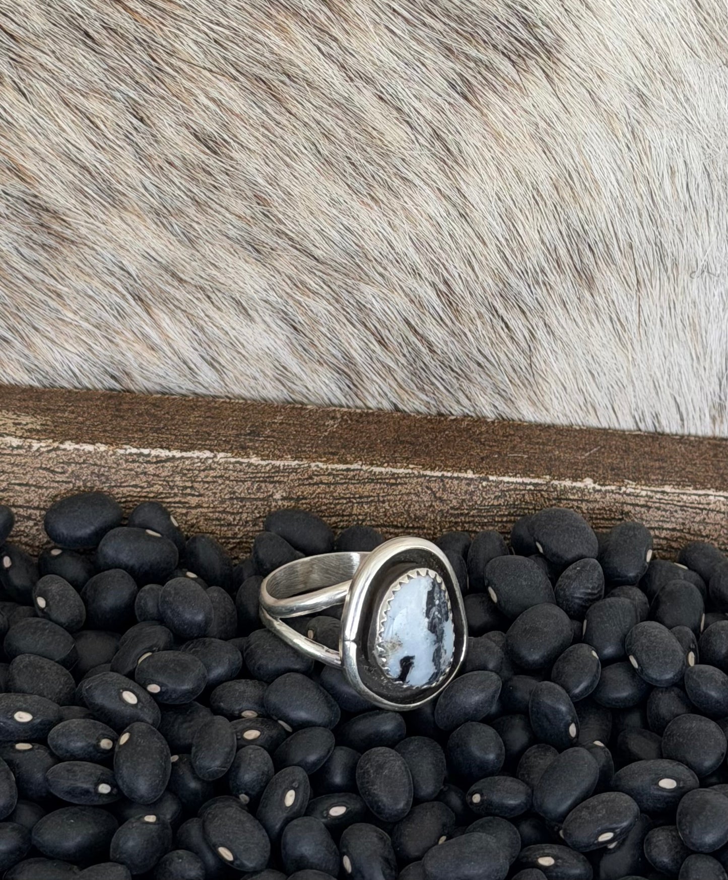 White Buffalo Shadowbox Ring
