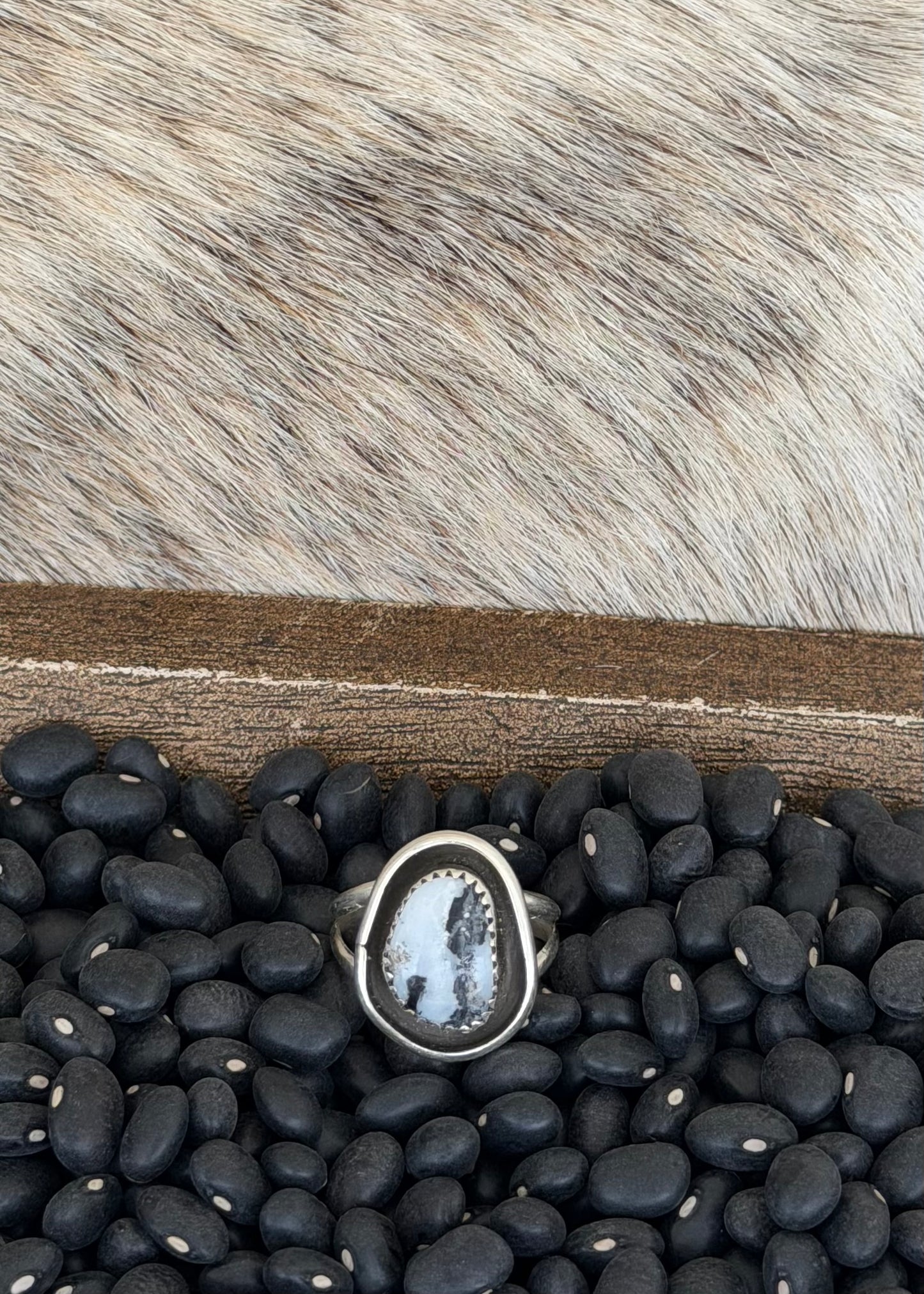 White Buffalo Shadowbox Ring