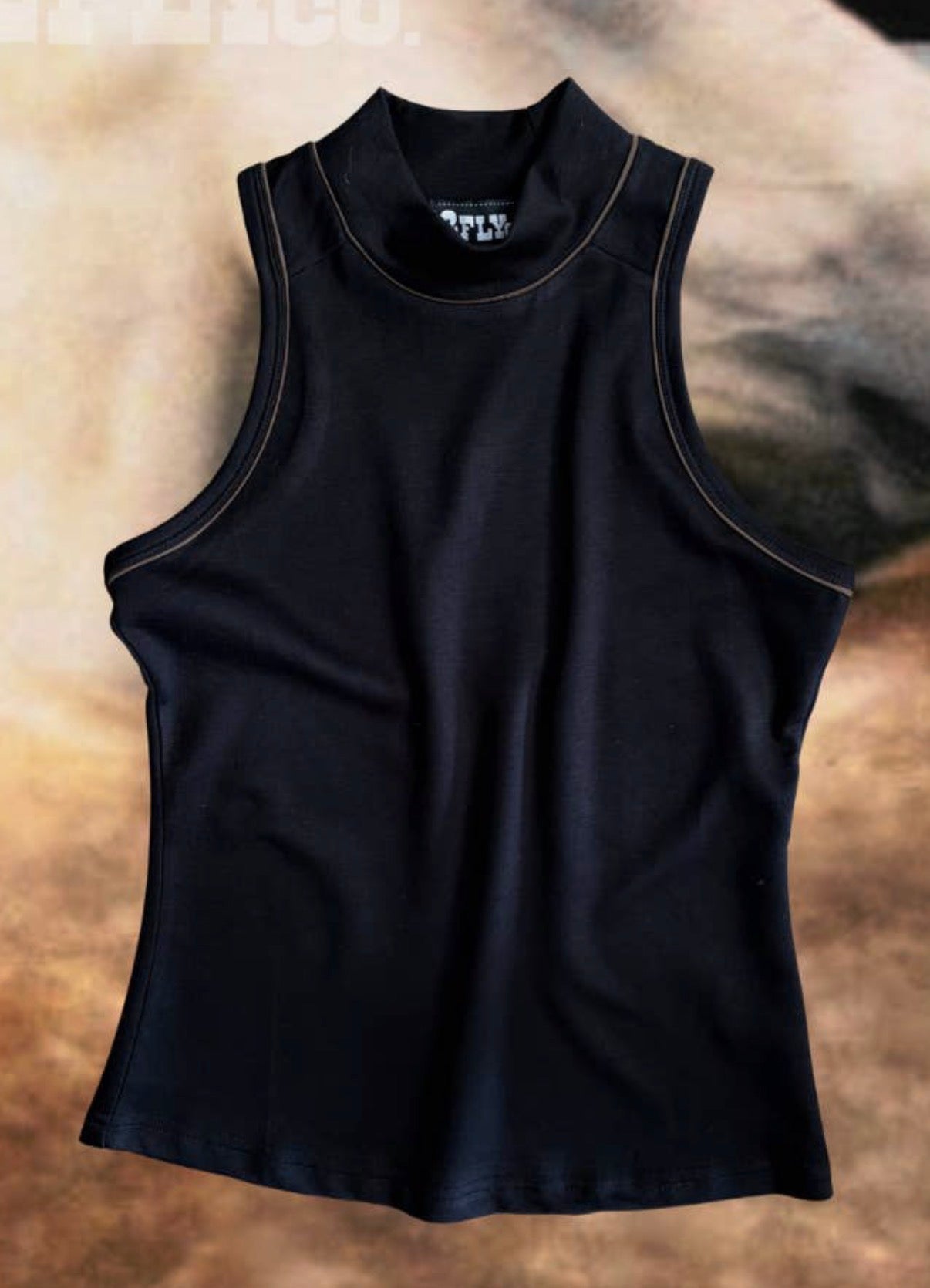 Black/Brown Mock Tank