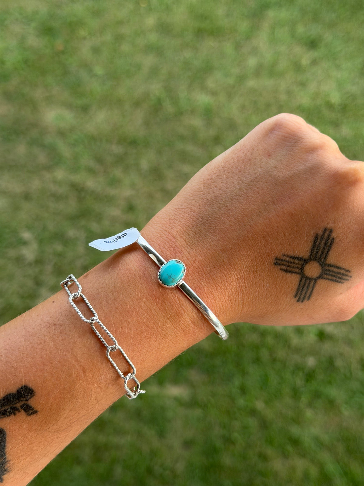Native Kingman Turquoise Bracelet