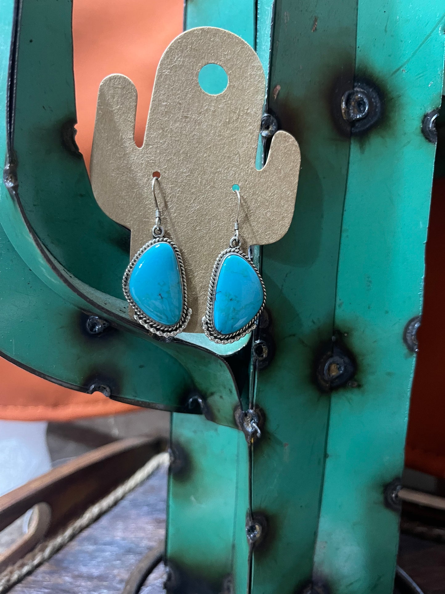 Turquoise Dangle Earrings