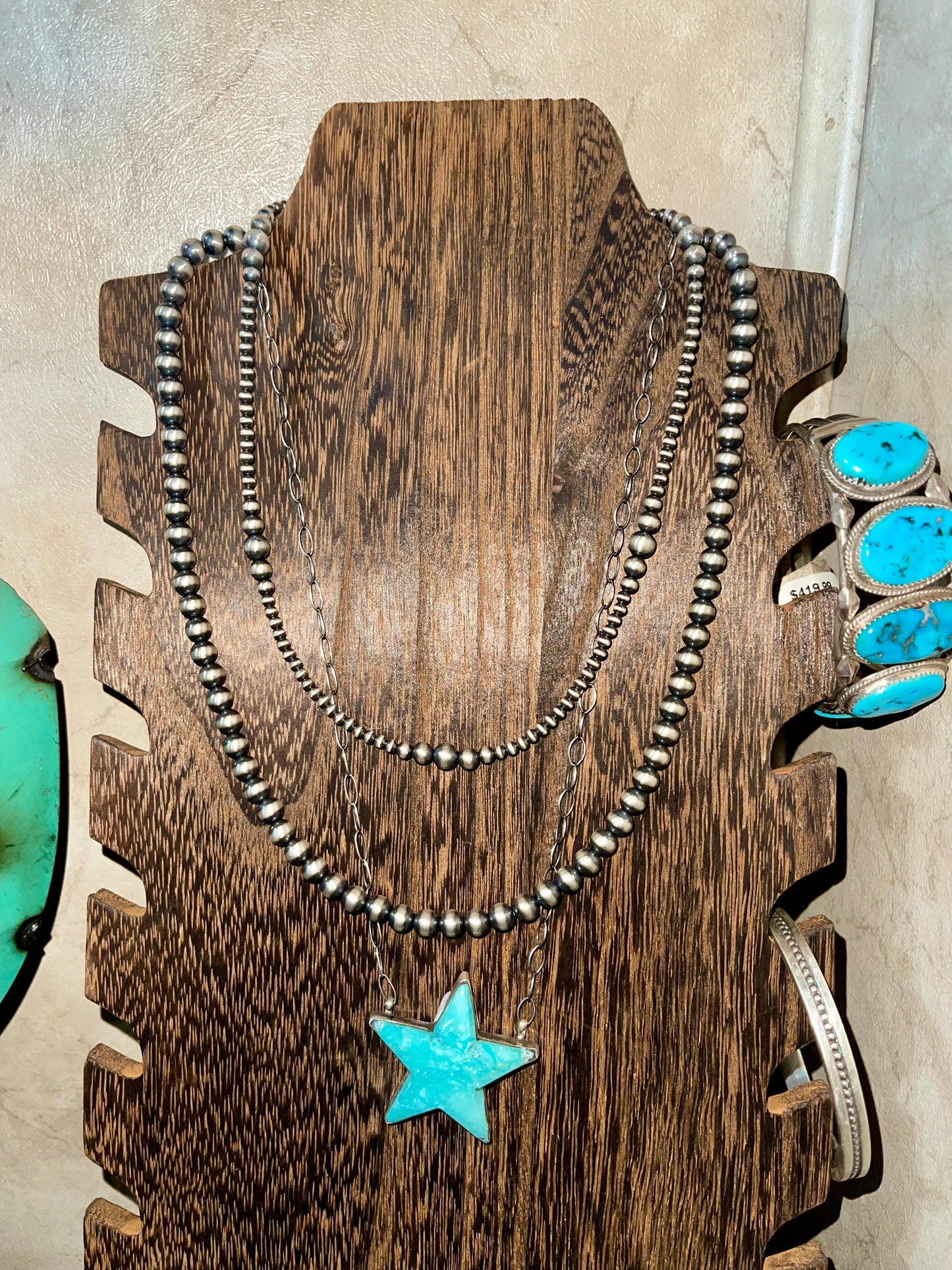 Turquoise Star Necklace 2.0