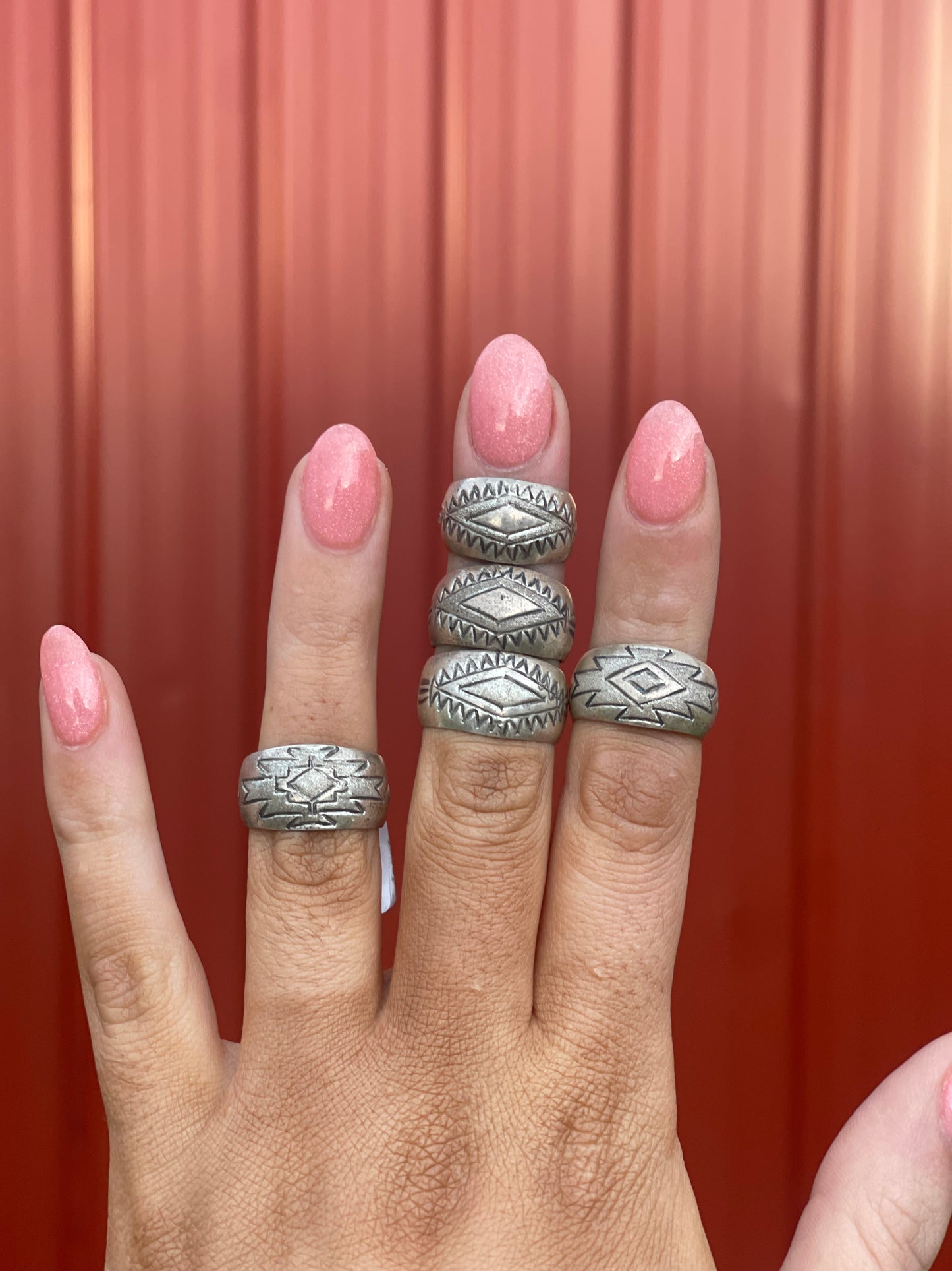 Navajo Thick Silver Band