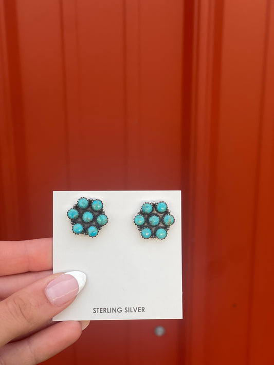 Bubble Kingman Turquoise Clusters