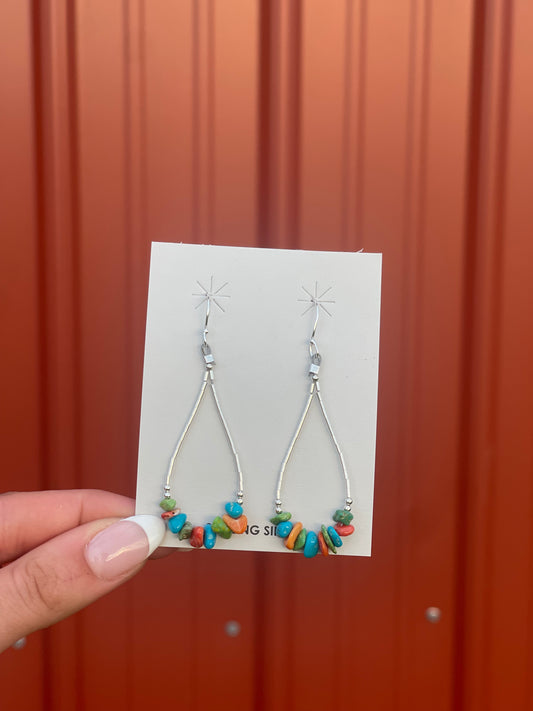Beaded Dangle Earrings