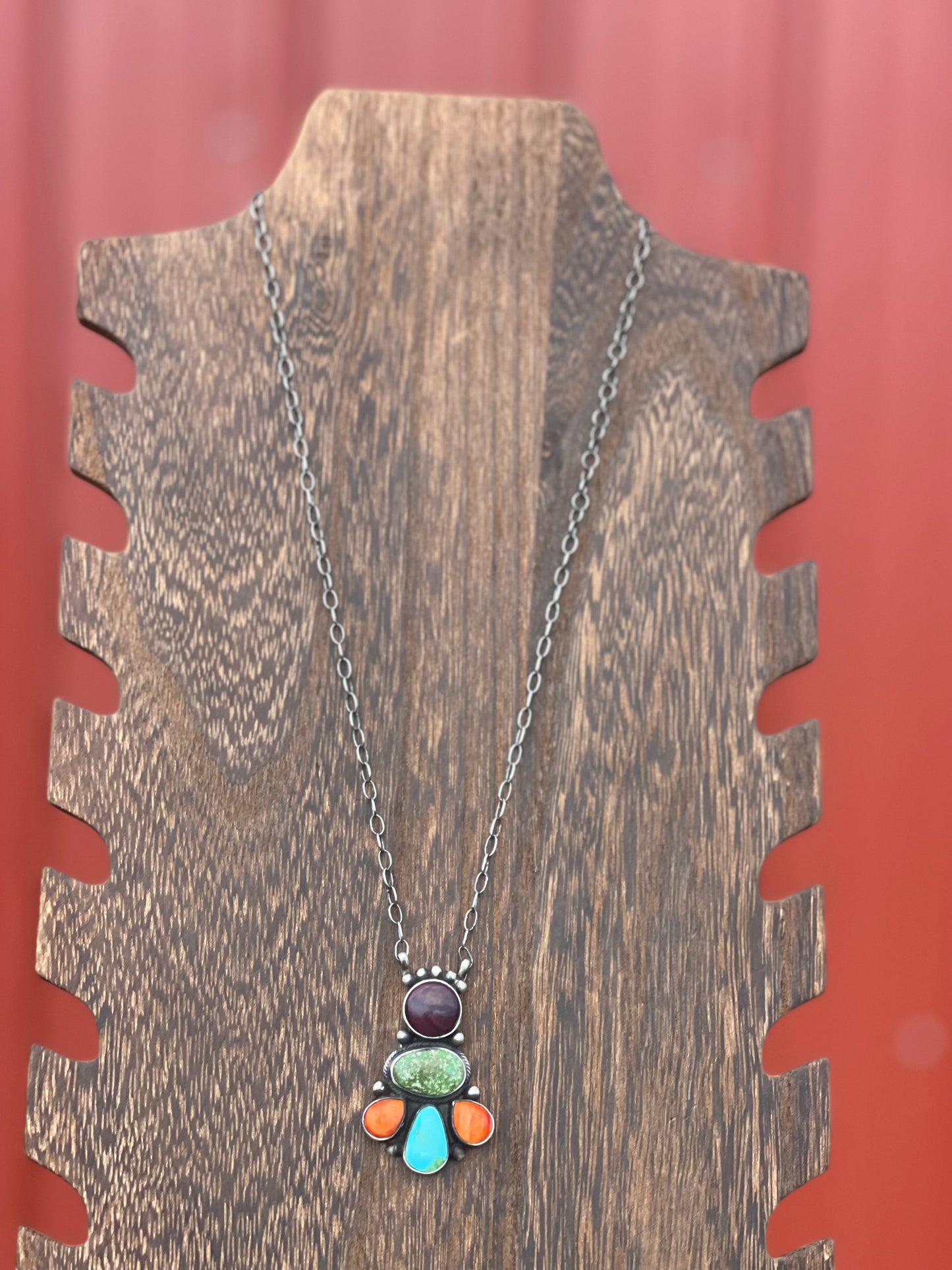 Navajo Multi Stone Necklace