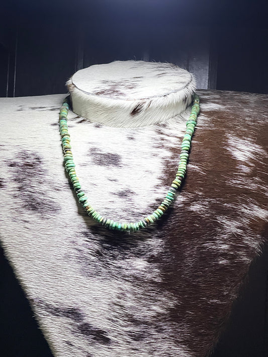 Red River Turquoise Chip Necklace