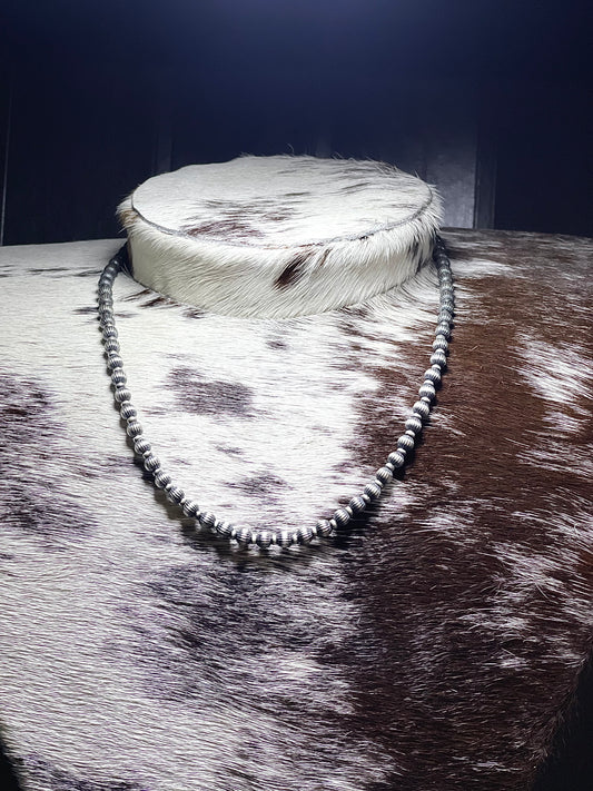 Fluted Navajo Pearls