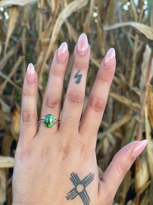 Navajo Sonoran Gold Oval Ring