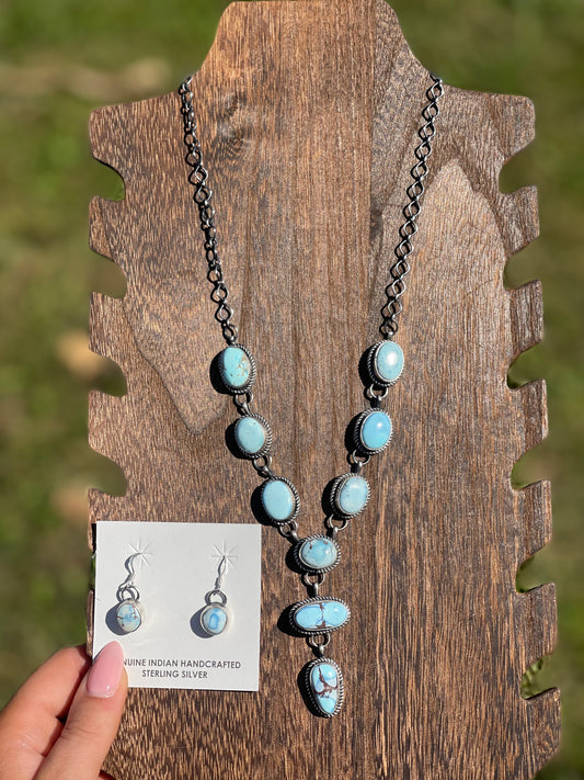 Navajo Golden Hills Lariat Set