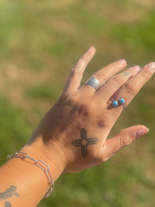 Navajo Kingman Adjustable Rings