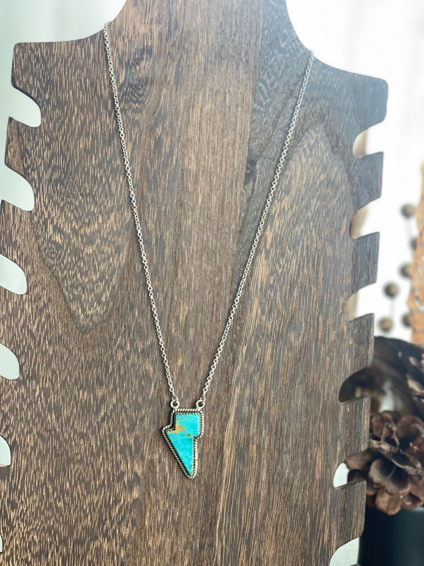 Kingman Turquoise Lightning Bolt