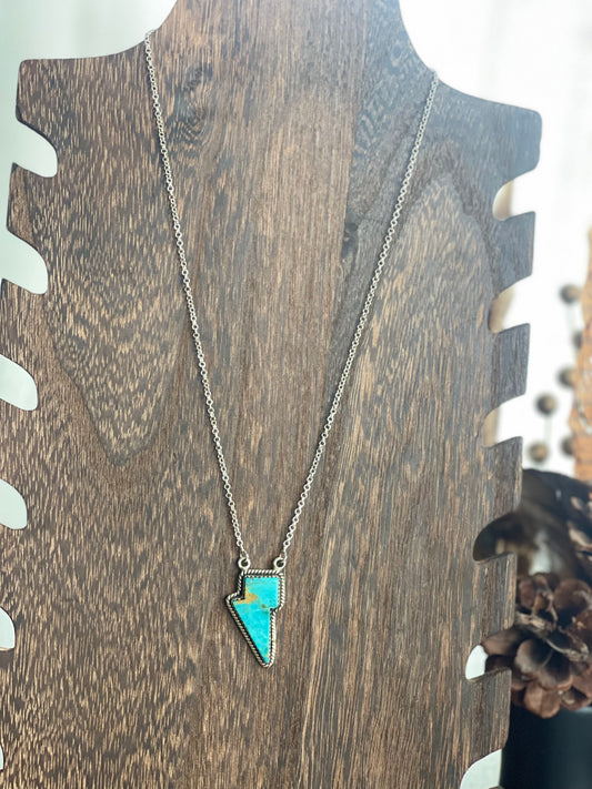 Kingman Turquoise Lightning Bolt