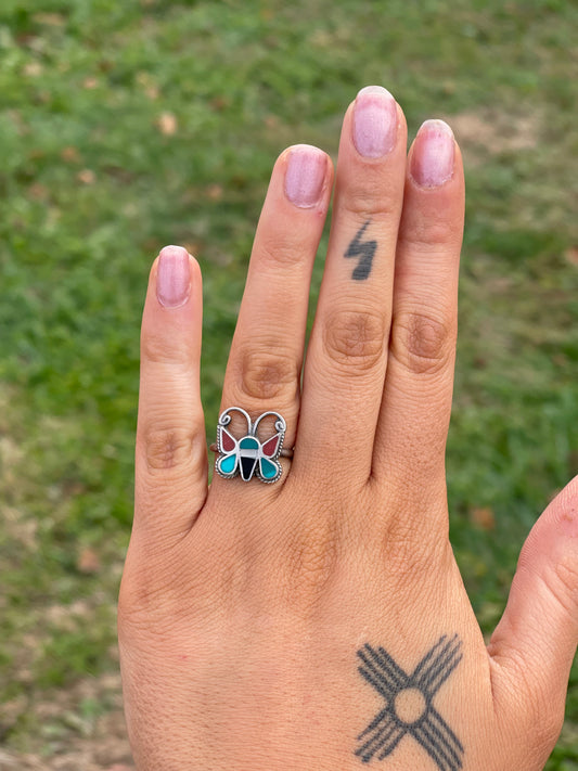 Zuni Multistone Butterfly