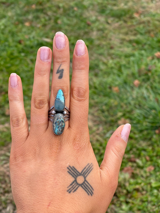 Navajo Kingman Quad Split Shank Band