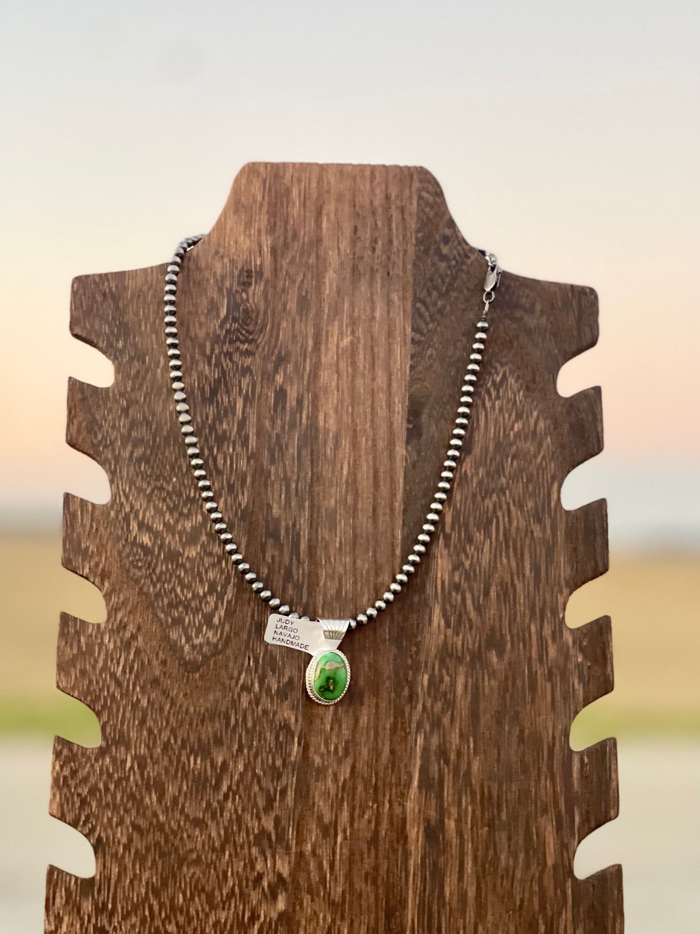 Sonoran Gold Navajo Pendant