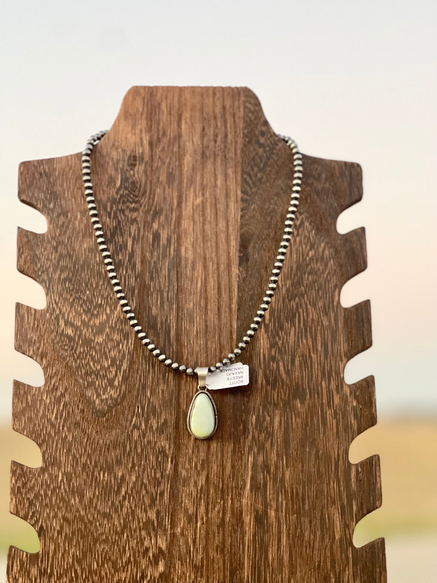 Palomino Navajo Pendant