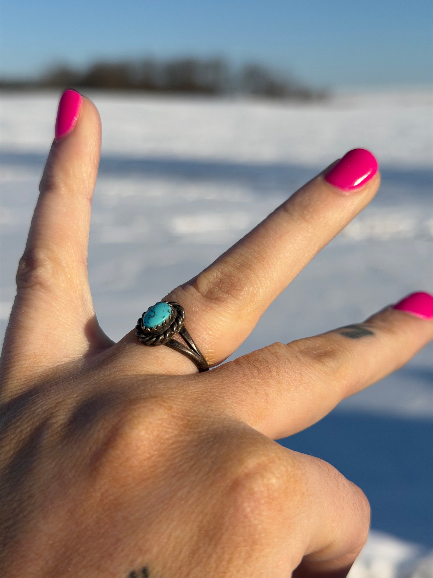 Vintage Turquoise Ring