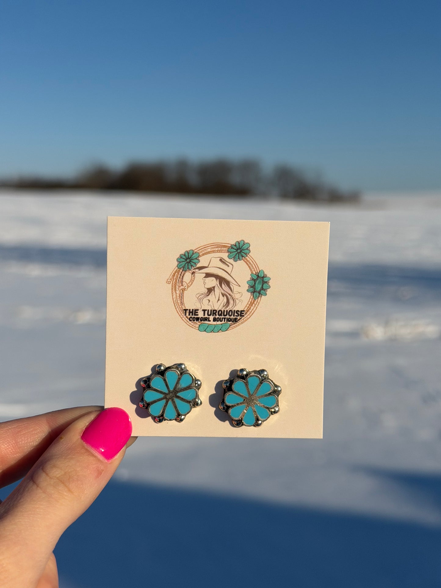 Zuni Inlay Kingman Clusters