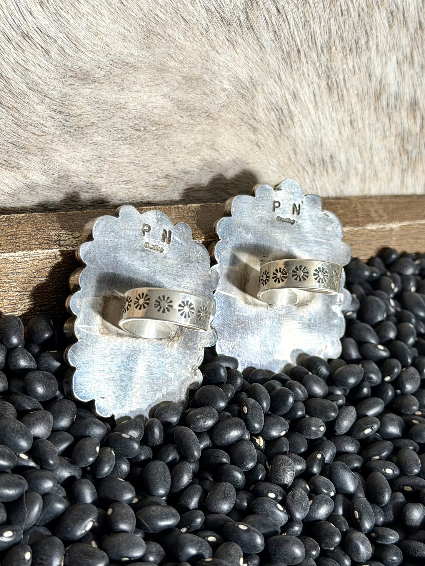 Navajo Palomino Cluster Ring