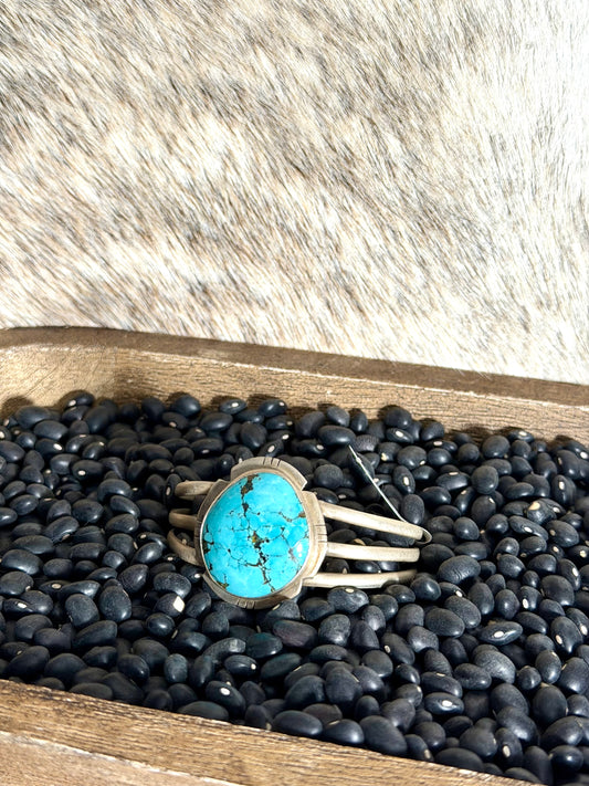 Navajo Kingman Turquoise Bracelet