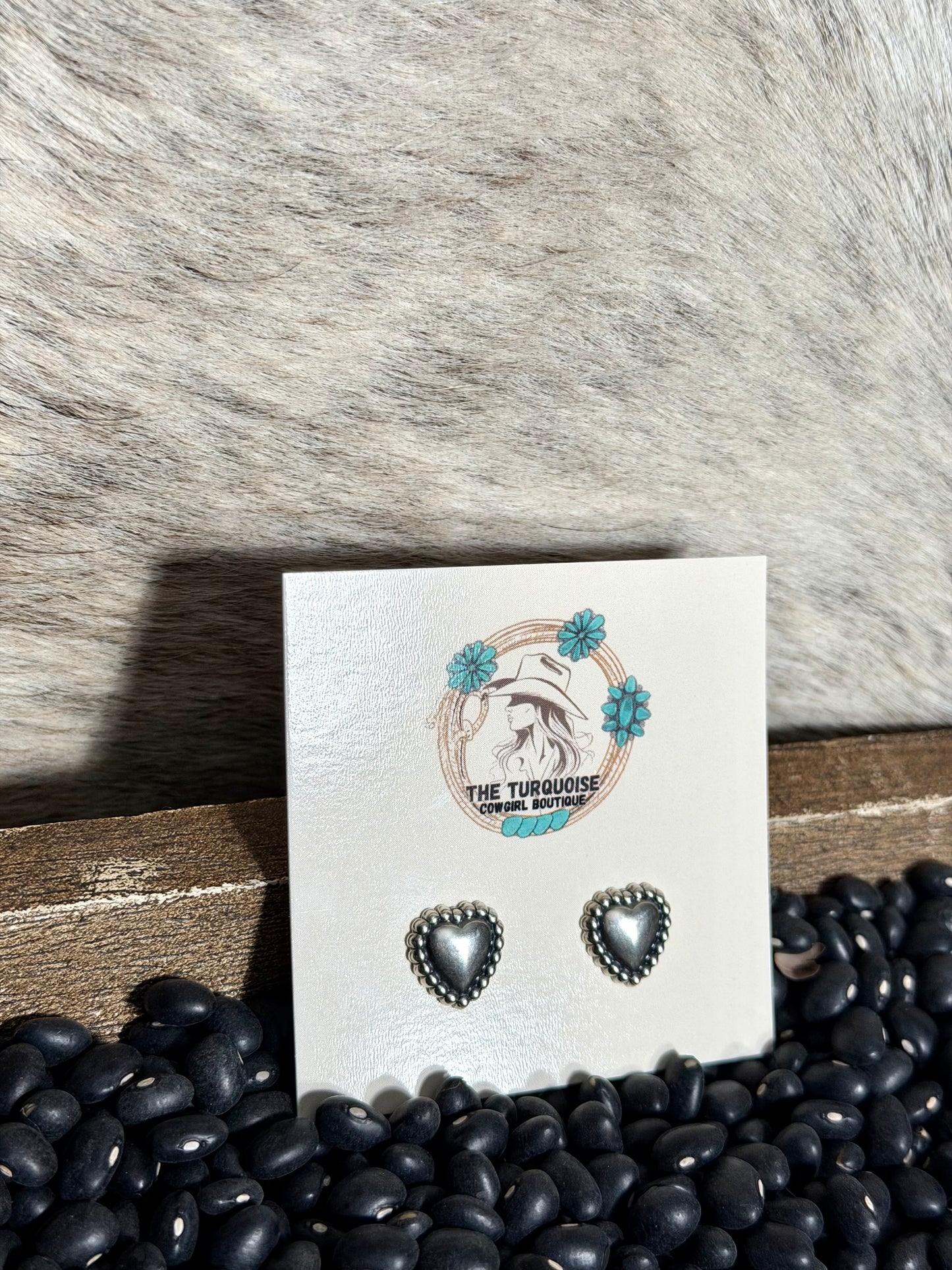 Sterling Silver Heart Earrings