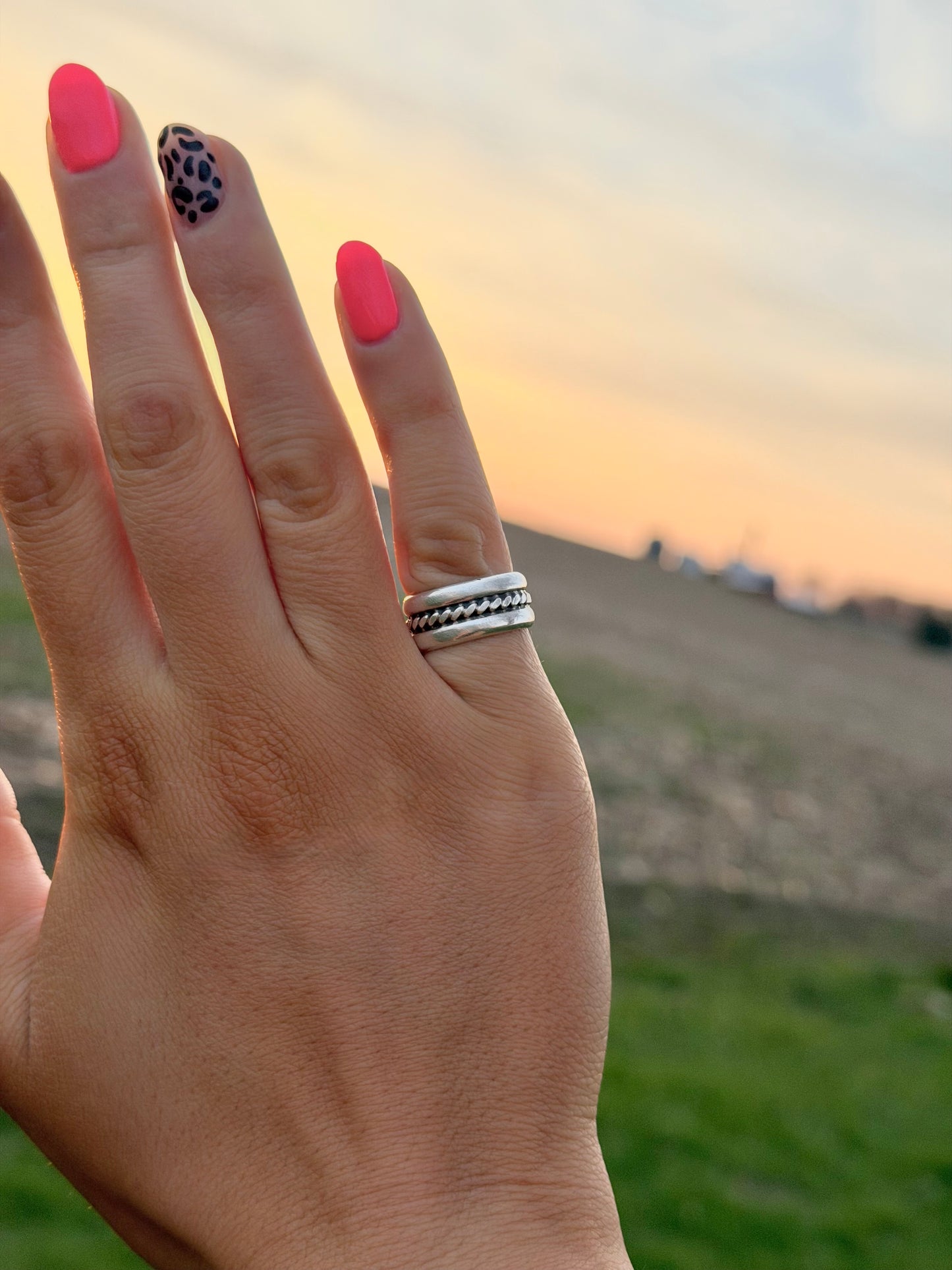 Sterling Silver Braided Band