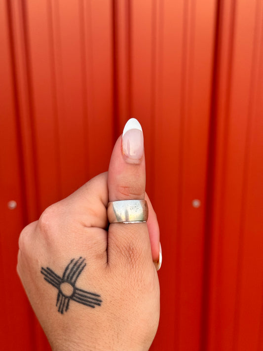 Solid Silver Band